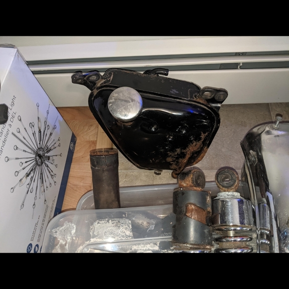 1970s Harley Davidson iron head parts - Picture 1 of 5